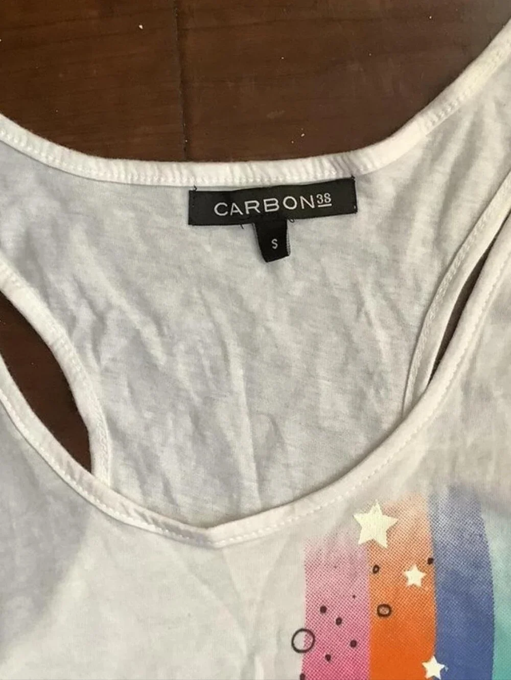 Carbon 38 Women's The Beatles Yellow Submarine White Tank Top | Sz S M